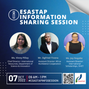 ESASTAP INFORMATION SESSION - SPEAKERS 2